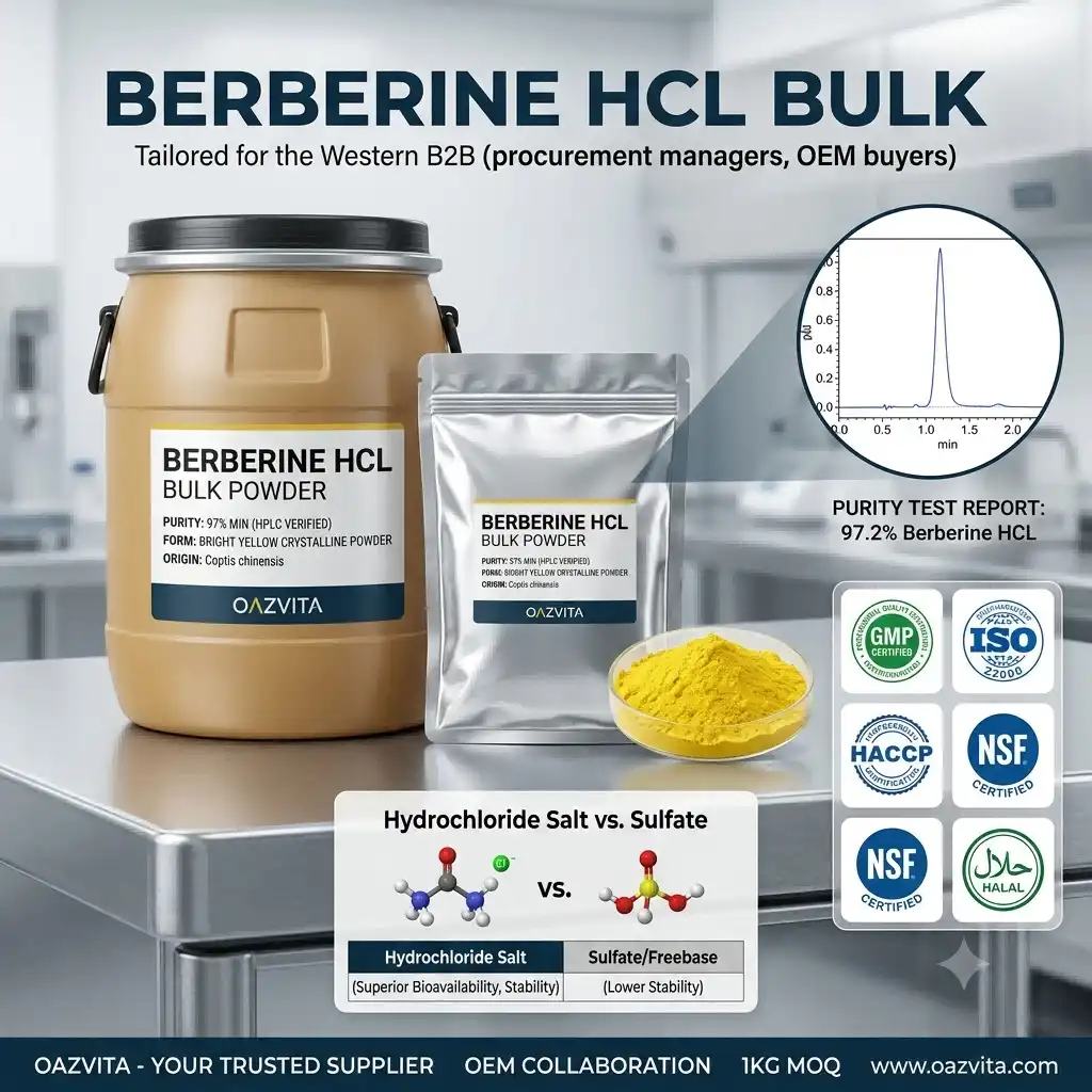 What are the benefits of berberine HCl? What are the benefits of berberine HCl?